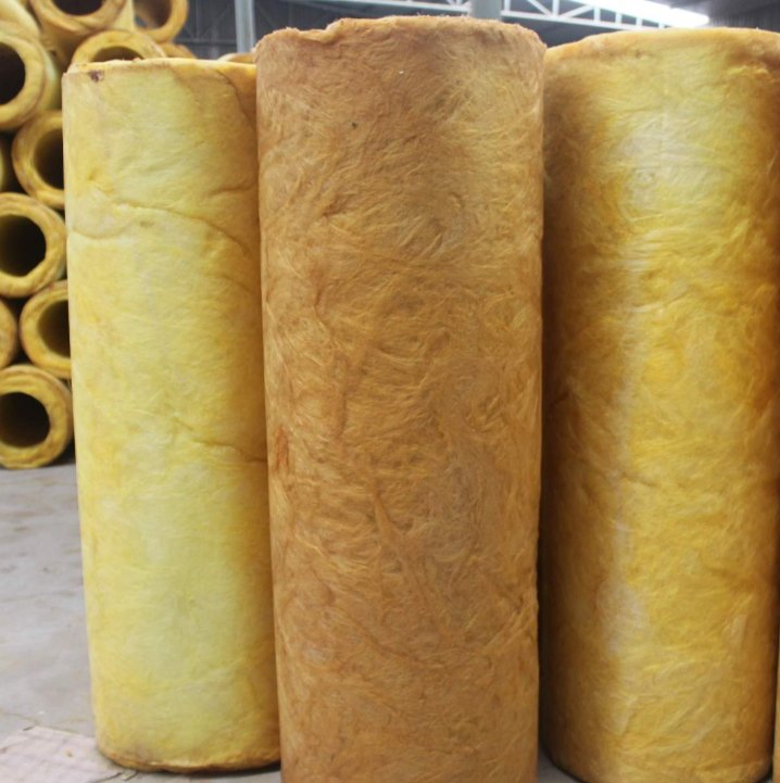 Glass Wool Fiber Pipe Insulation for Building Insulation