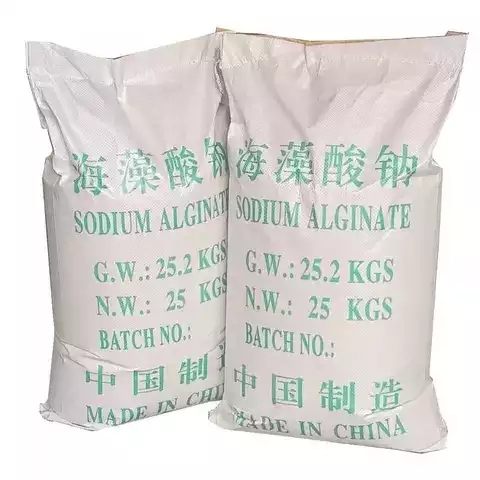 Food Grade Sodium Alginate CAS 9005-38-3