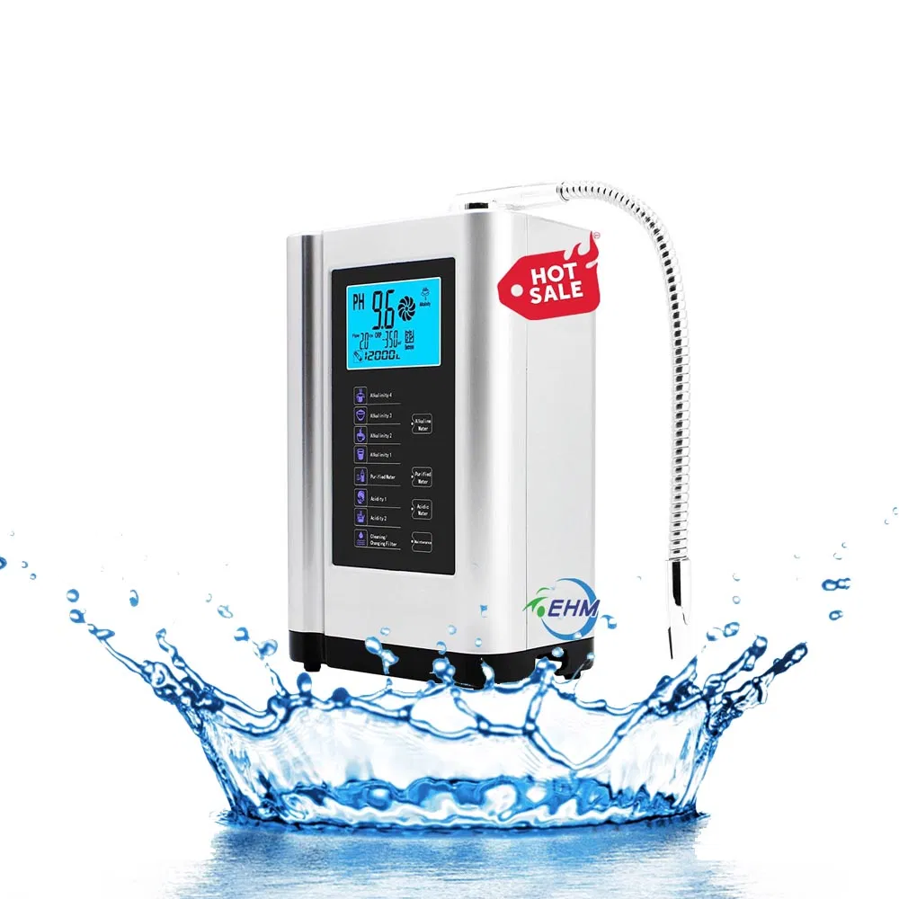 Fournisseur chinois d'ioniseur d'eau alcaline pure à 5/7 plaques