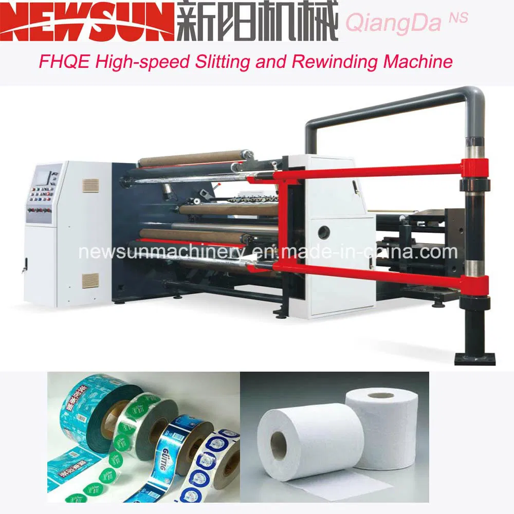 FHQE-1300 High-Speed BOPP Slitting and Rewinding Machine