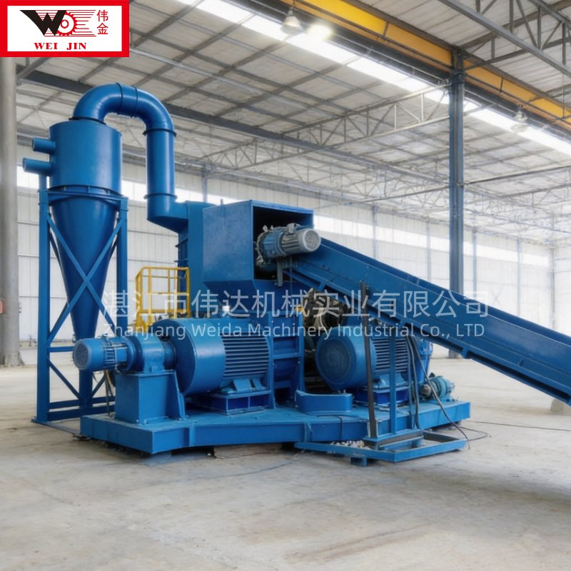 Tailor-Made Composite Fiber Recycling Machine: Flexible Capacity/Mesh Size for Wind/Auto/Marine Industries