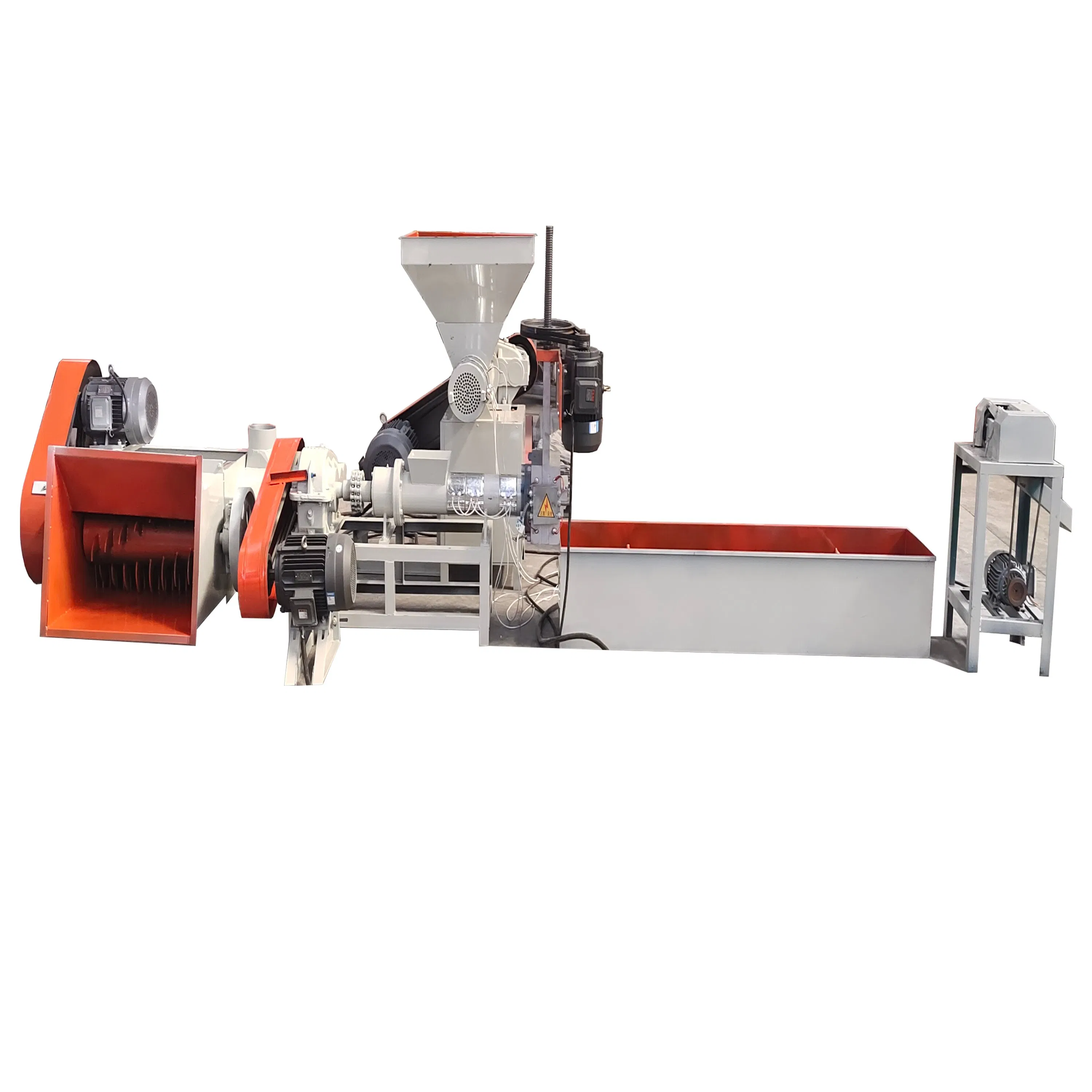 PE PP Film Woven Bags Recycling Foam Plastic Granulator Extruder Production Line Waste Pellet Making Machine