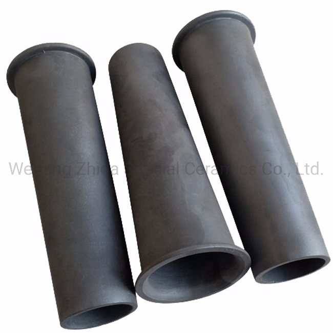 Siliciumcarbid flammende RBSIC / SISIC Brennerdüsen-Hülsenrohre 1380°C