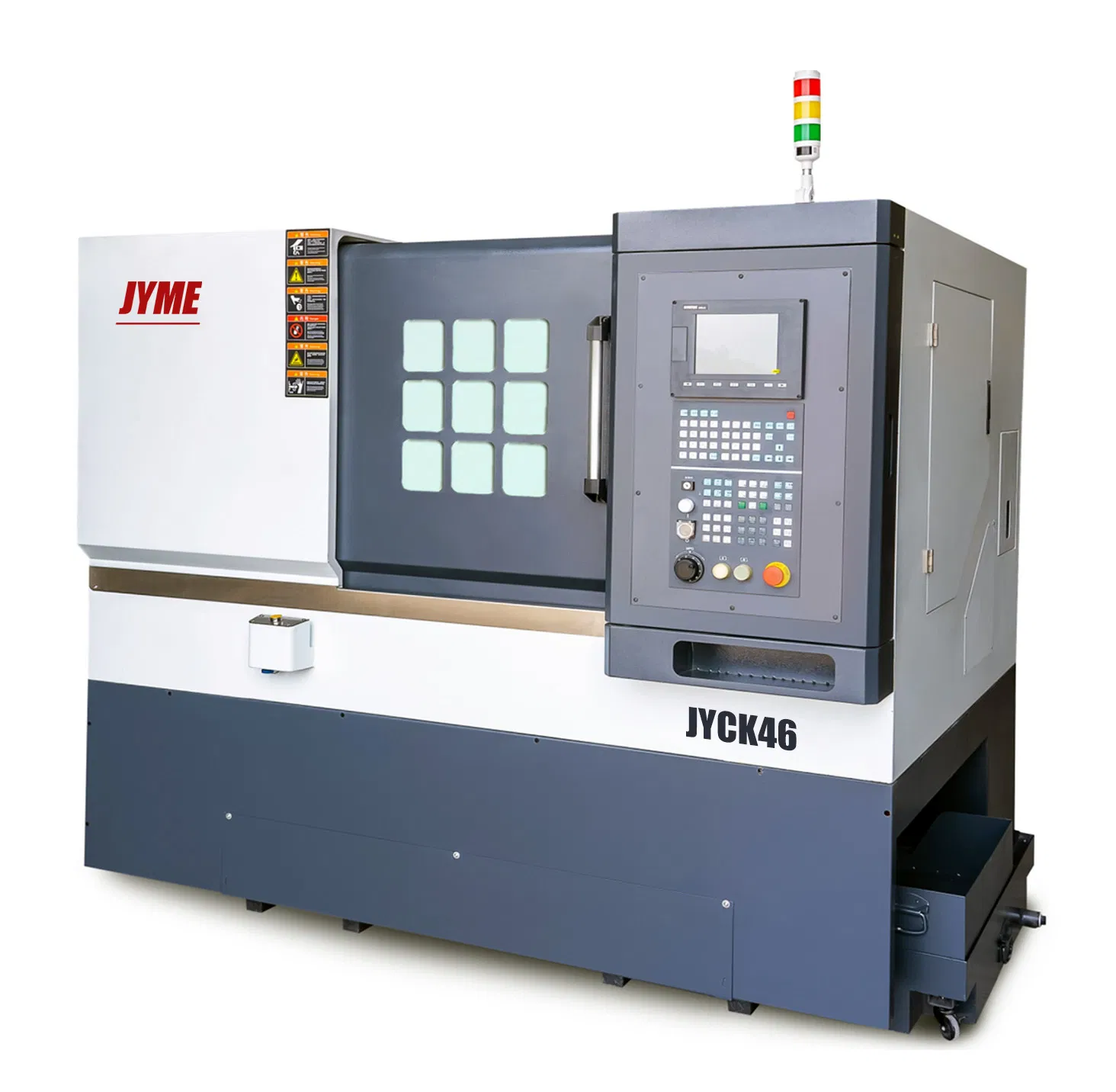 Torno CNC de bancada inclinada Jyck46/46b Jyck52/52b Torno CNC inclinado tipo gang