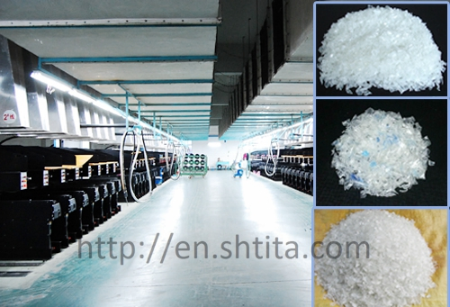 Pet Bottle Flakes POY/FDY Spinning Machine Spinning Production Line