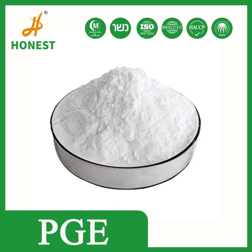 Food Grade Emulsifier E475 Polyglycerol Esters of Fatty Acids (PGE) for Cream Butter Ice Cream Chocolate Bread, CAS No. 67784-82-1