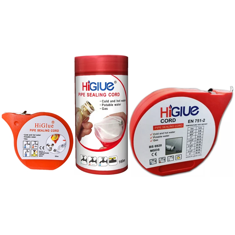 Pipe Sealant Thread Seal Cord for Gas Water Heating Fire Protection