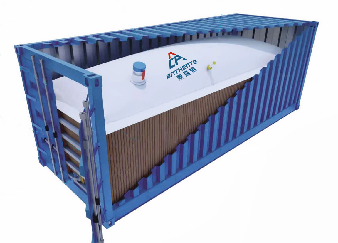 24000L Good Quality Flexitank Transporting Wine Oil