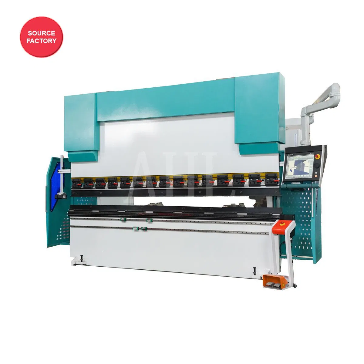 آلة ثني هيدروليكية CNC بمكبس مع وحدة تحكم DA69T