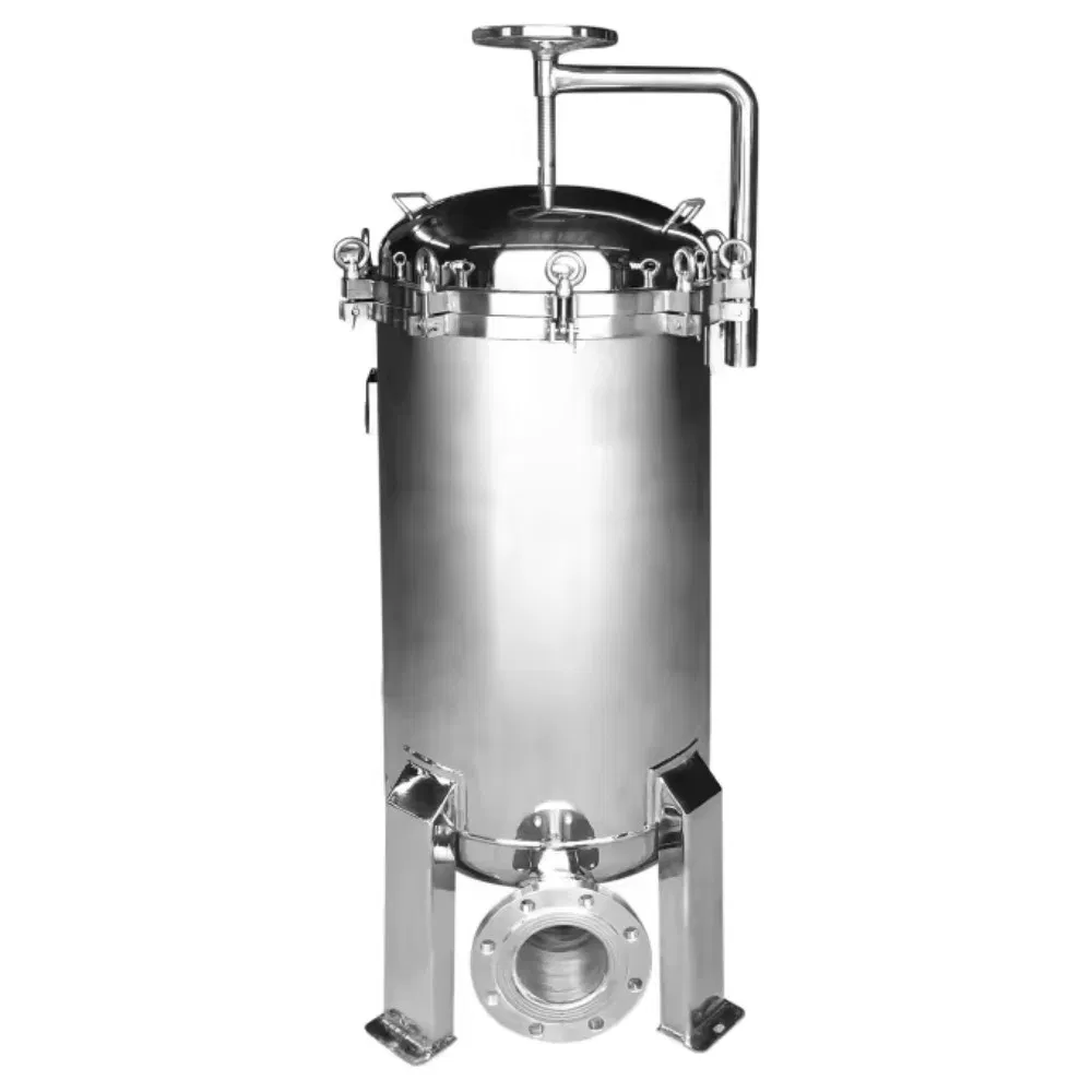 Sistema di filtrazione multi-sacco in acciaio inossidabile 304 316L