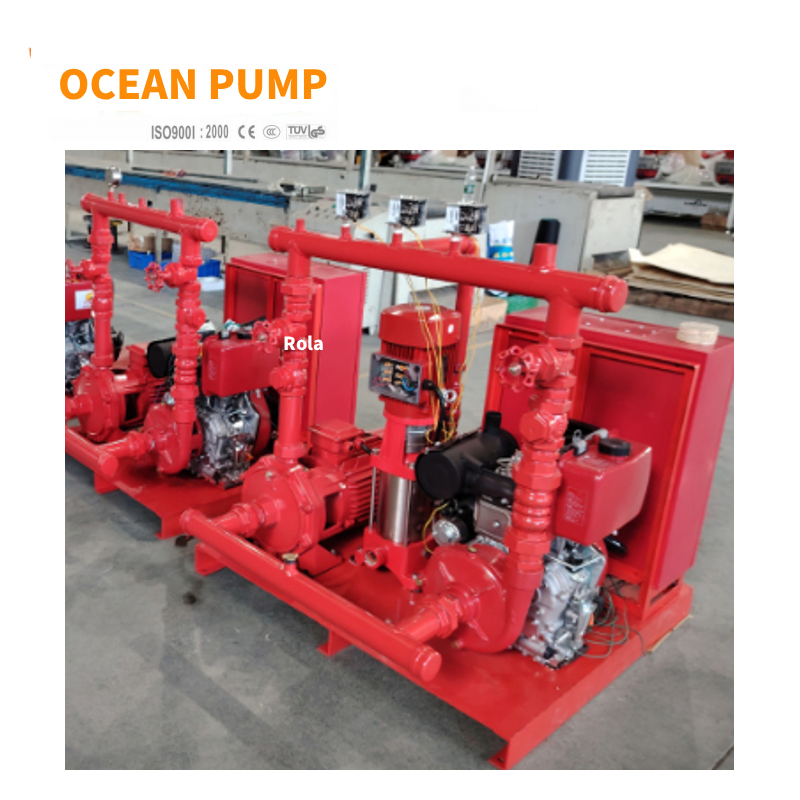 50GPM 6Bar Feuerlöschwasserpumpensystem