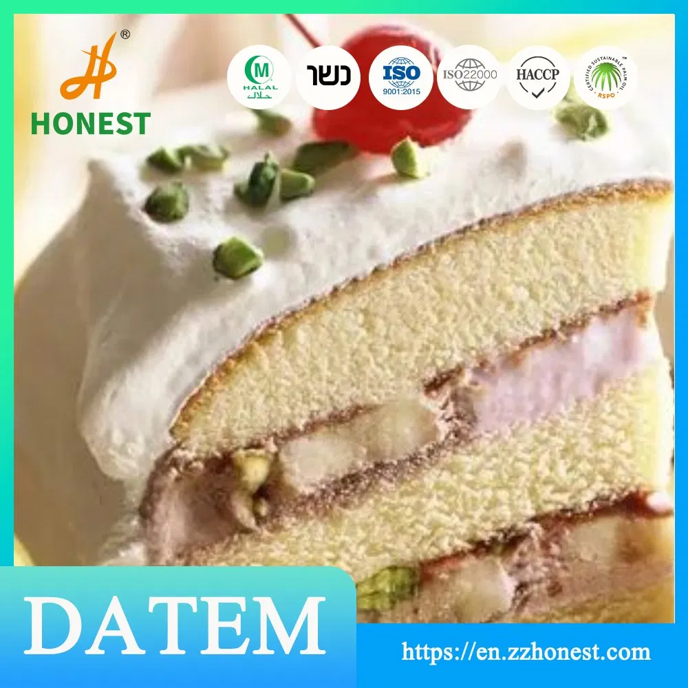 Honest Food Emulsifier Bread Improver E472e CAS 100085-39-0 Diacetyl Tartaric Acid Esters of Mono and Diglycerides (DATEM)