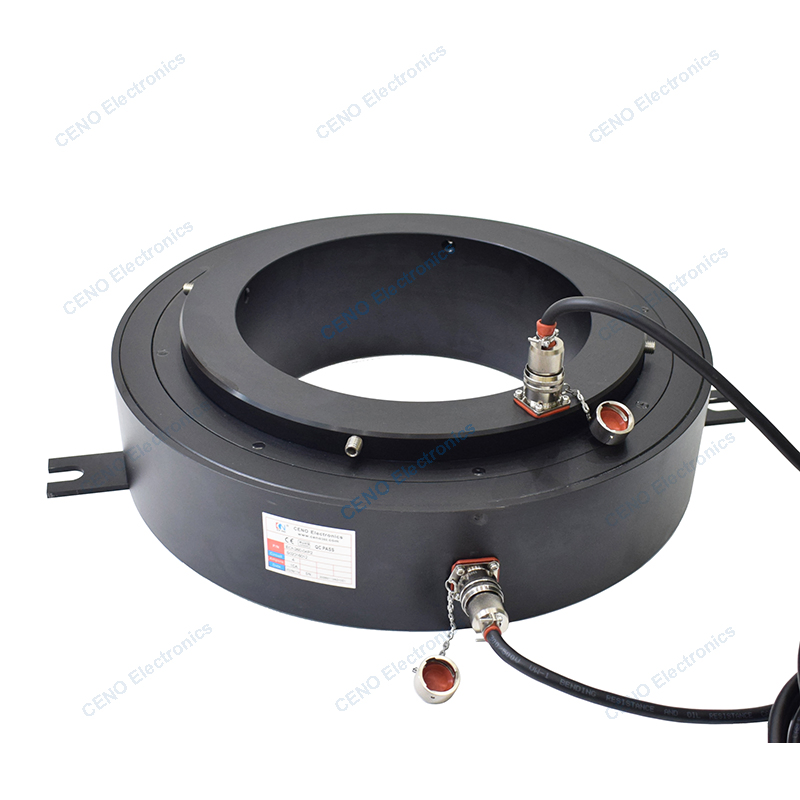 Low Temperature Waterproof Slip Ring with 260mm Through Hole for Industry