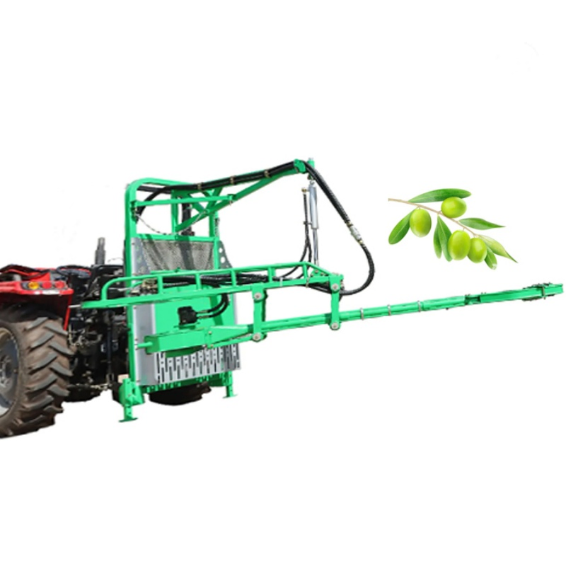 Tractor-Driven Palm Fruit Harvester