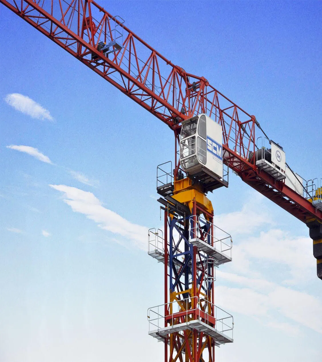 Flat Top Tower Crane 32t Construction Lifting Equipment