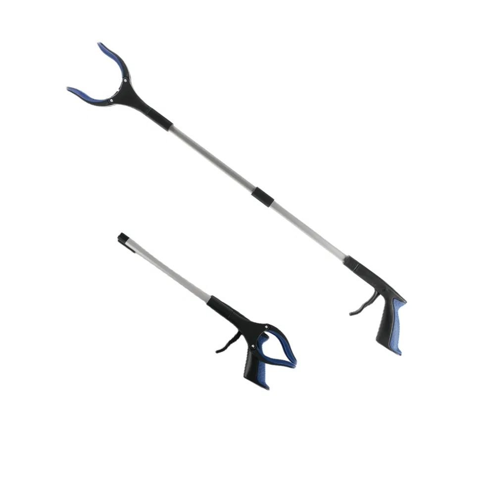 Foldable Portable Long Reach Grabbers Grabbing Reachers Trash Picker for Children &amp; Elderly