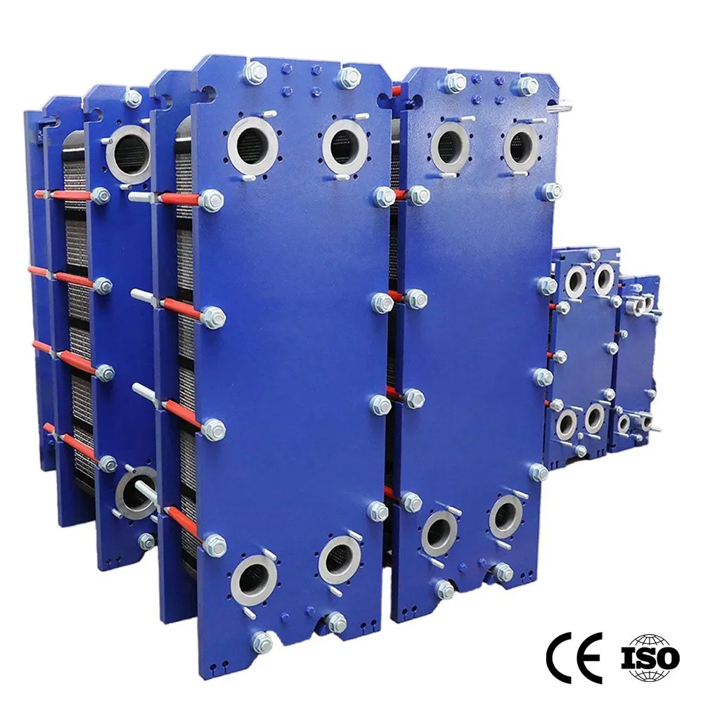 Factory Customizable Lightweight Copper-Free Plate Heat Exchanger for Chemical Plants, Thermal Power, Pharmaceutical Manufacturing, Marine Engineering Industry