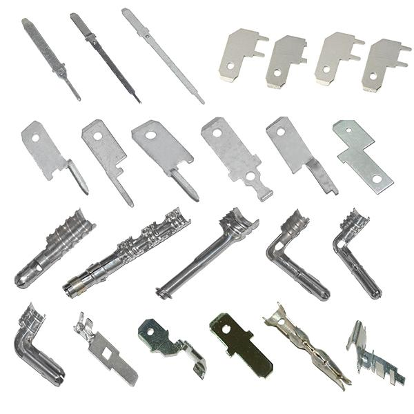 Hochpräziser 2,8 mm 4,8 mm 6,3 mm Stanz-PCB-Löt-Faston-Steckanschluss