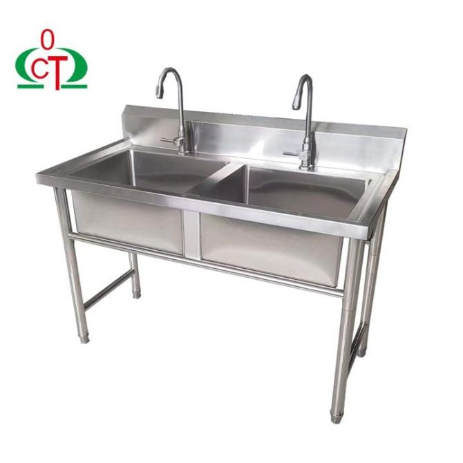 Commercial Stainless Steel Kitchen Sink for Restaurant Use