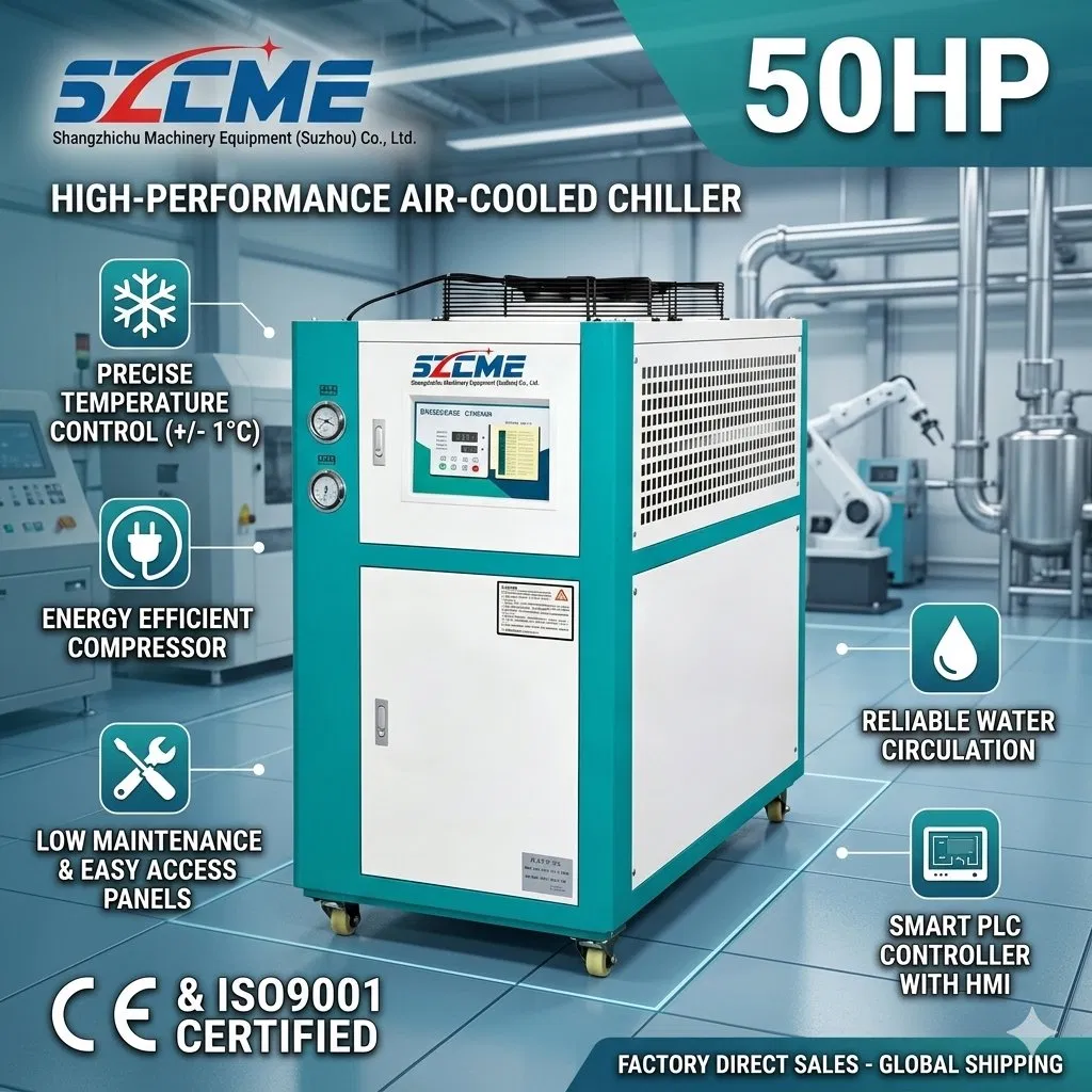 50HP Industrie-Luftkühler mit dickem Wärmetauscher