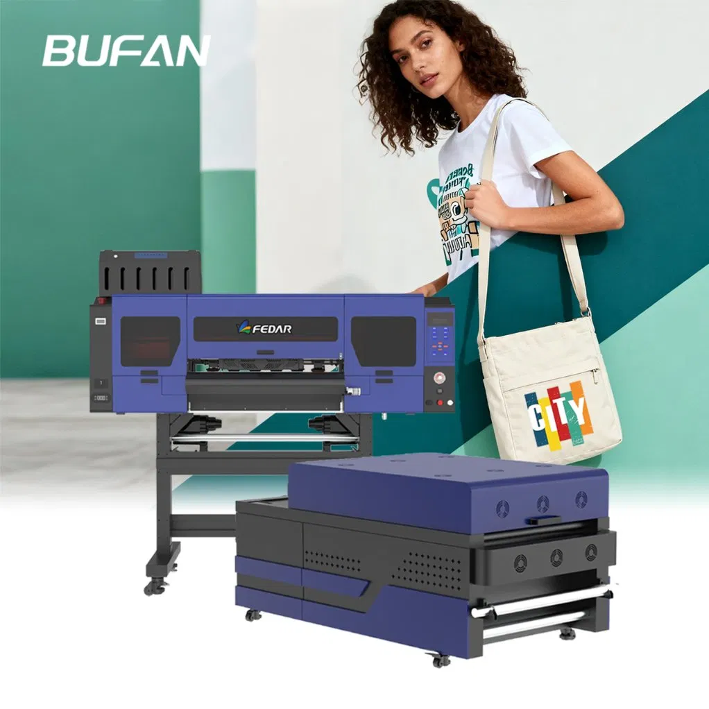 Efficient A1 DTF Printer 6*I3200 DTF Lmpresora for Custom Apparel and T-Shirt Designs