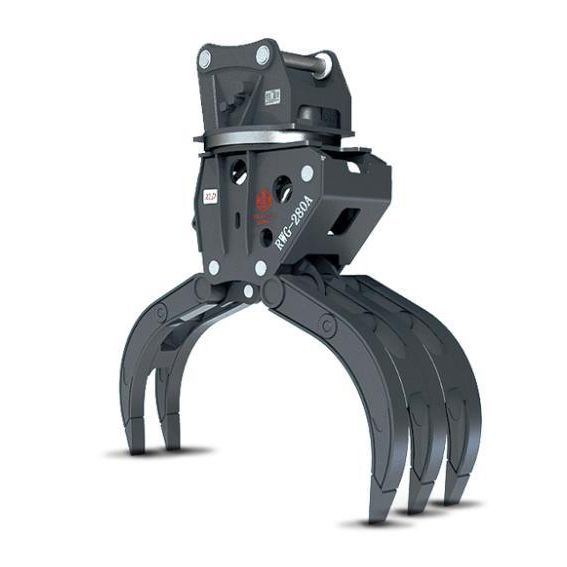 Hydraulic Log Grapple for Runye Excavator