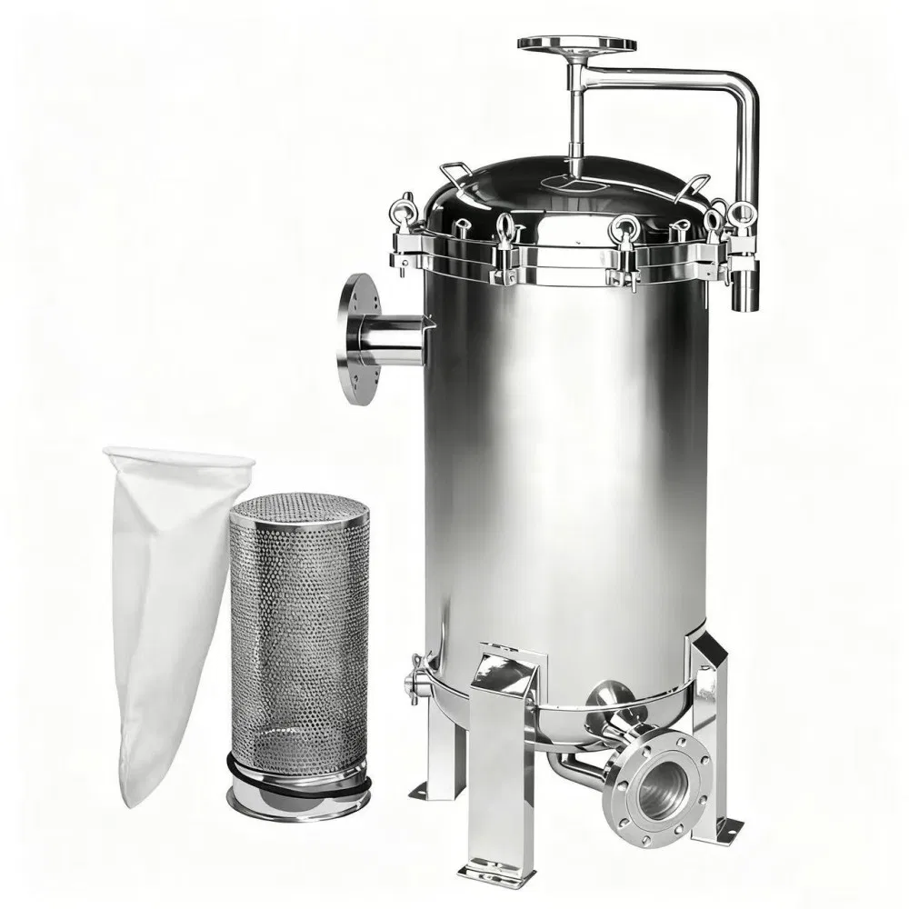 Premium Edelstahl 304 und 316L Beutelfiltergehäuse für die Wasseraufbereitung