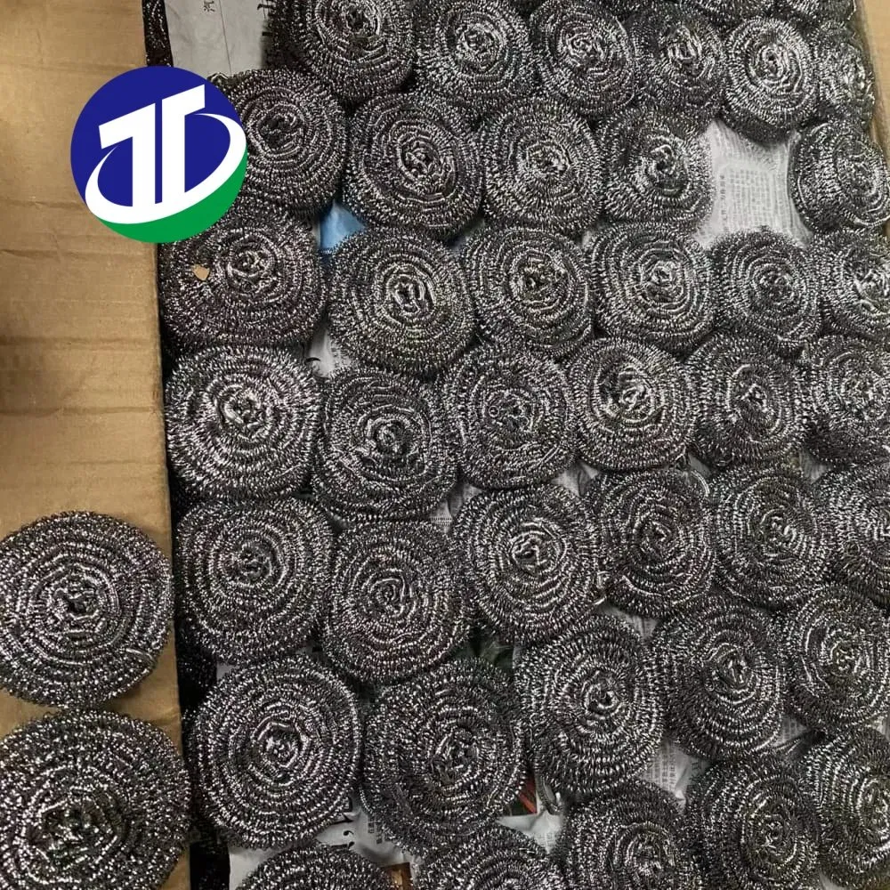 410 Stainless Steel Wire Scourer Kitchen Cleaning Sponge 50gram