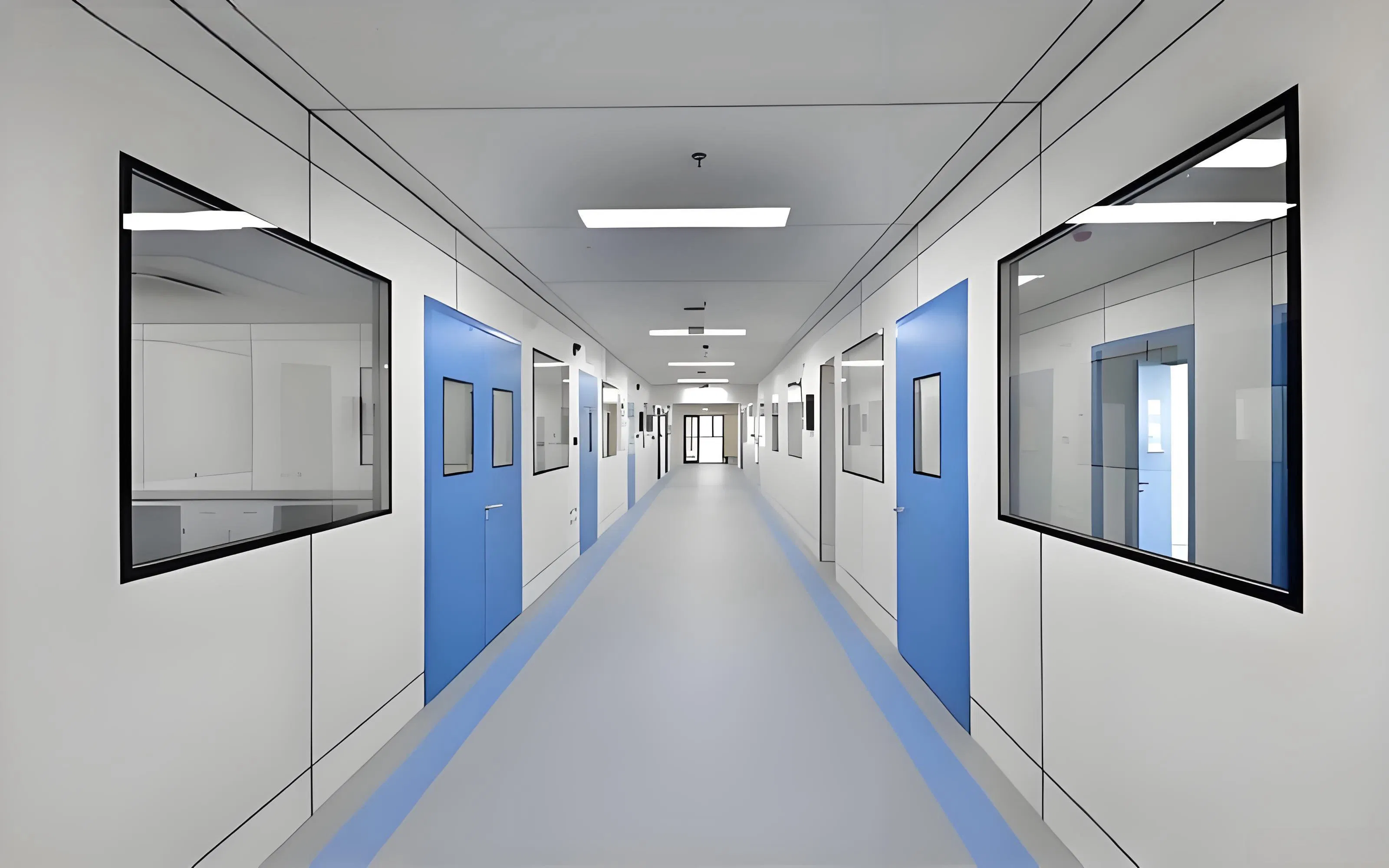GMP-Compliant Modular Clean Room with Advanced HEPA Filtration