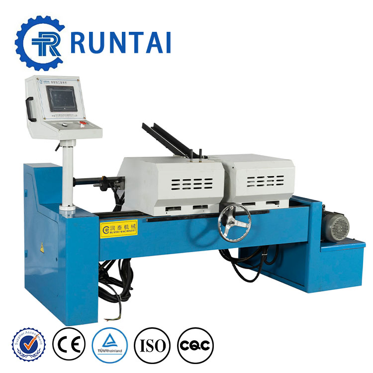 Double Head Bar Chamfering Machine Steel Tube Chamfering Machine Automatic Chamfering Machine