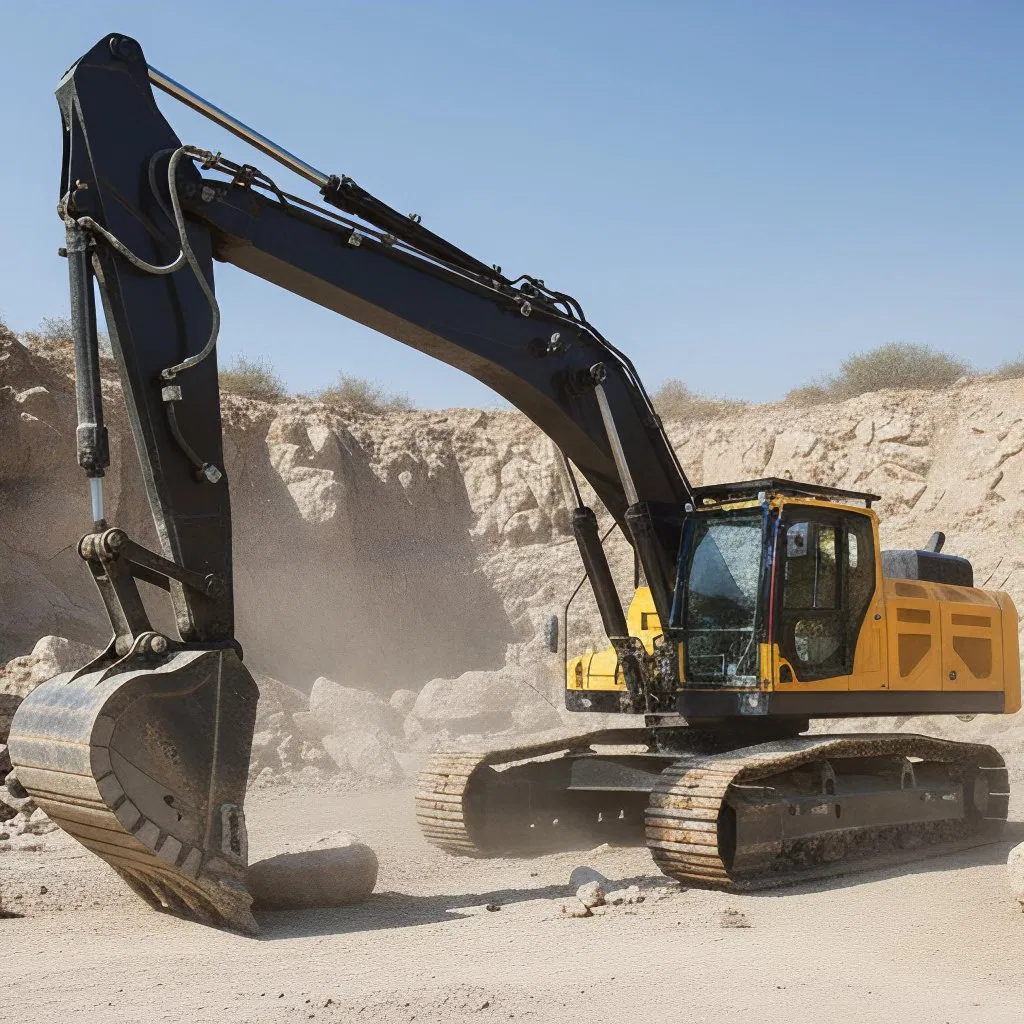 Jiahe Manufacturer Big Digger for Mining Construction CE 33t 38t Large Hydraulic Crawler Excavator
