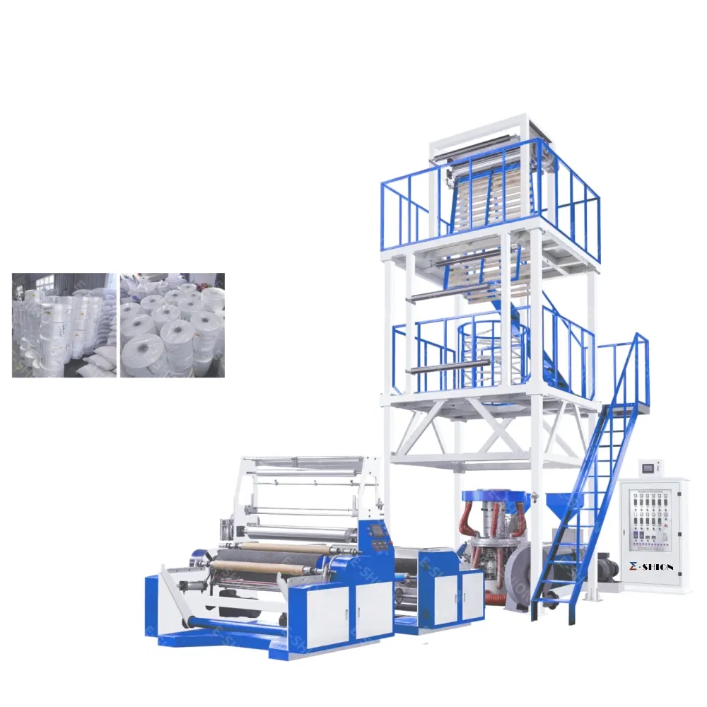 SJ Series ABA Film Blowing Machine for Plastic Packaging for Vest Bags