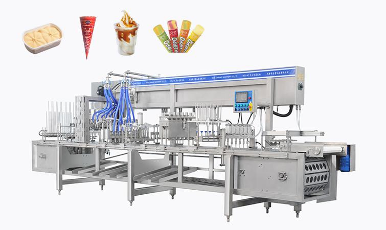 Ice Cream Sugar Cone Filling Machine/Ice Cream Machine