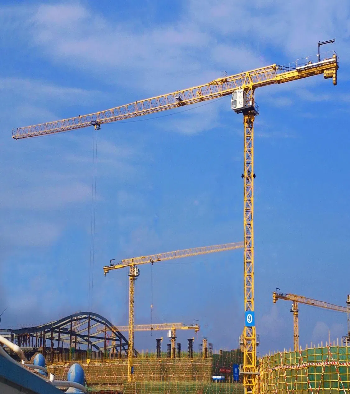 Flat Top Tower Crane 18t Construction Machinery