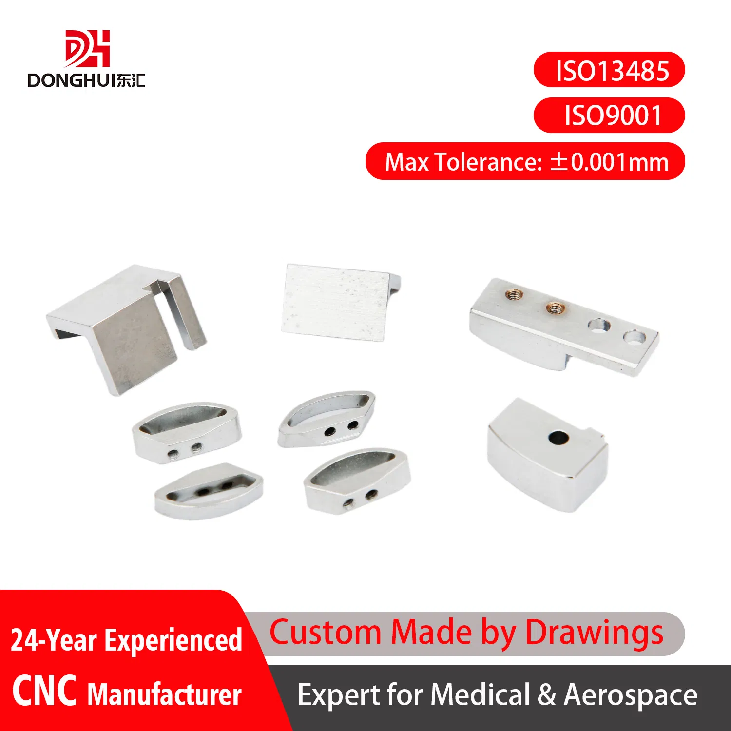 Custom CNC Machining Service for Medical Device Manufacturer
