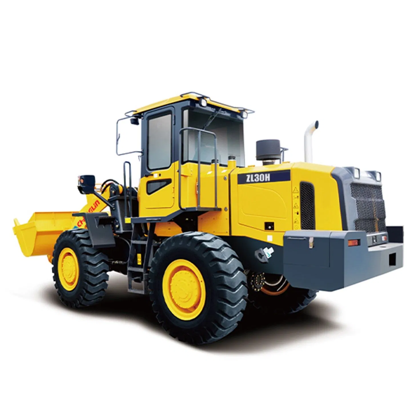Cargadora de ruedas ZL30H, capacidad de carga nominal de 3000 kg, motor potente de alta resistencia