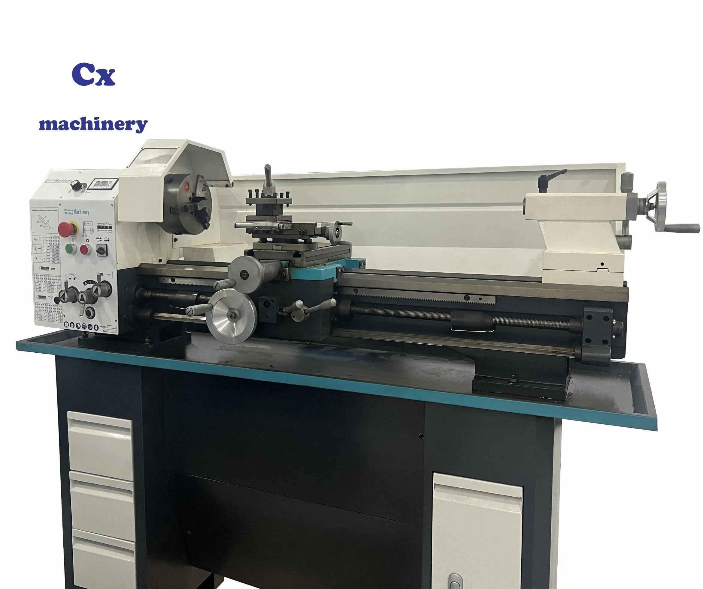 FC320V Industrial-Grade Mini Lathe Manual Metal Turning Bench Lathe