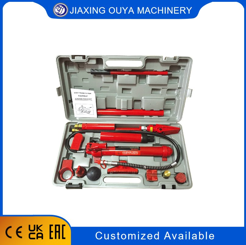 10 Ton Porta Power Hydraulic Jack Car Repair Autobody Frame Kit