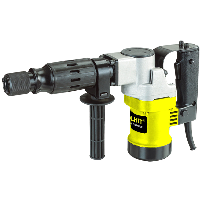 Tolhit 1100W 0810 Electric Rotary Hammer Rock Chisel Drill Machine Small Concrete Wall Breaker Industrial Demolition Hammer