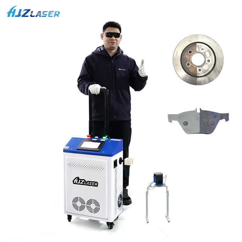 Pulse Laser Cleaning Machine for Car Chassis Rust Removal, Mould Oil Paint Peeling, 200W-1000W