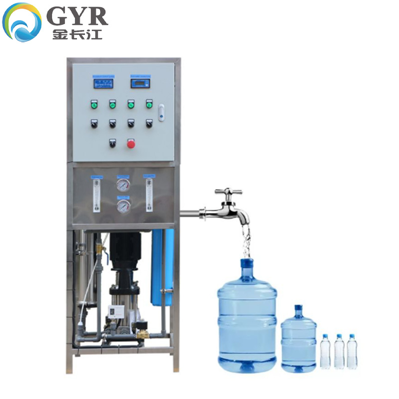500LPH Reverse Osmosis Water Purification Treatment Machine RO System 0.5T/H Borehole Well City Water Purifier