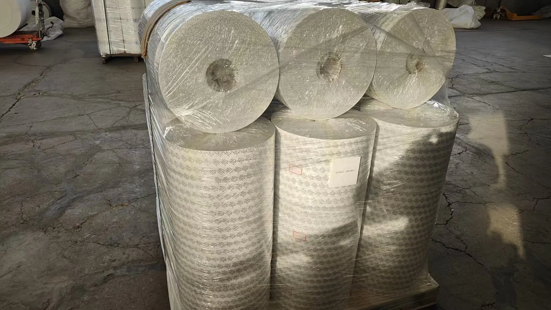 Tissu d'emballage déshydratant