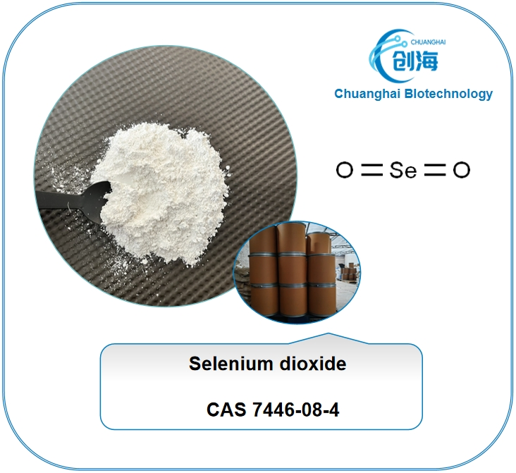 Hochwertiges CAS 7446-08-4 Selendioxid mit Lagerbestand