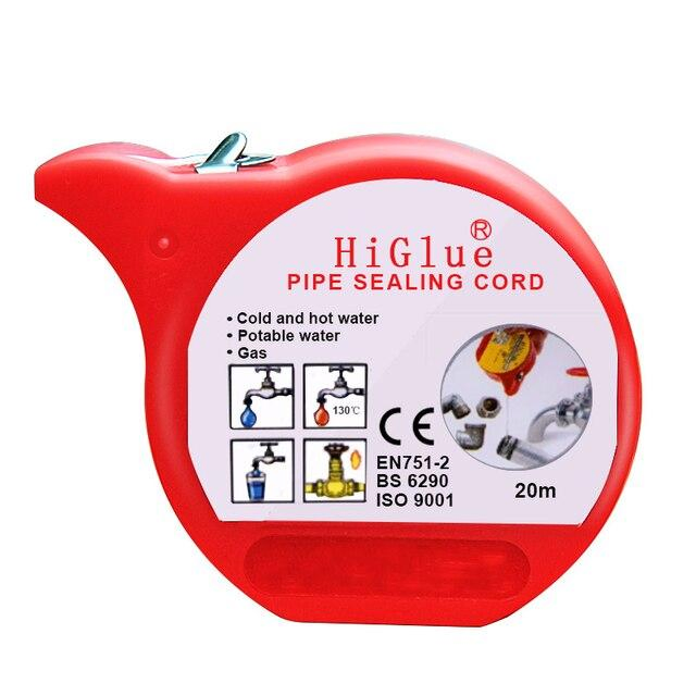 Cordone sigillante per filettature Higlue 55 per impianti idraulici e valvole
