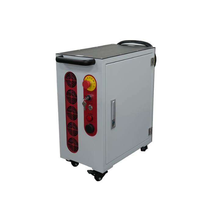 Máquina portátil de limpieza láser de pulso de 300 W para eliminación de óxido en metal