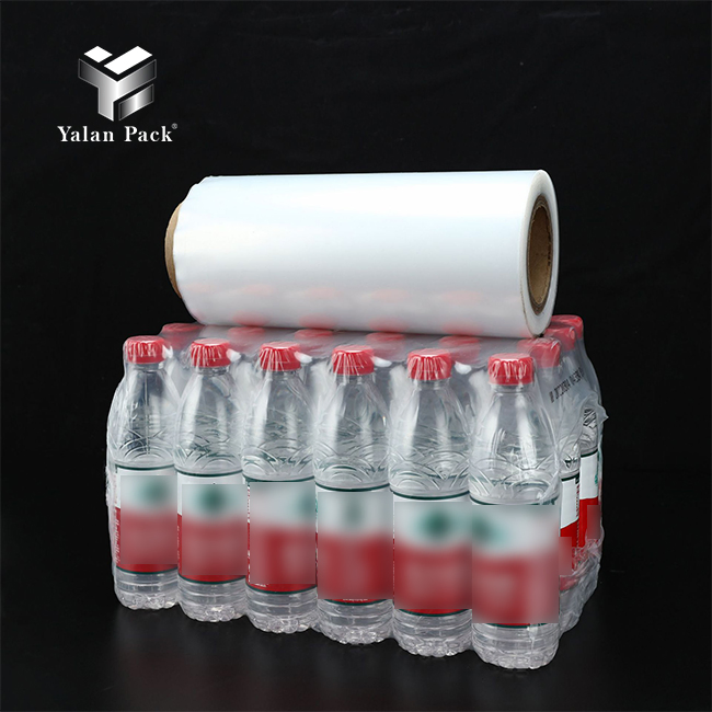 Film rétractable transparent en LDPE avec couche antistatique Film rétractable pour palettes