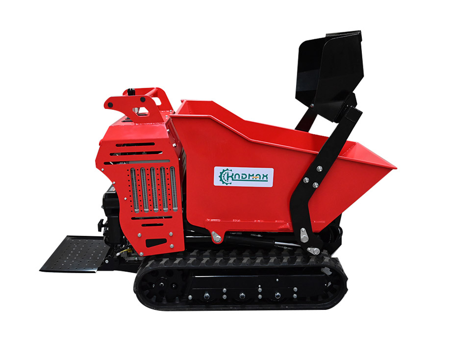 Kndmax volquete oruga hidráulico autónomo de 500 kg con cuchara
