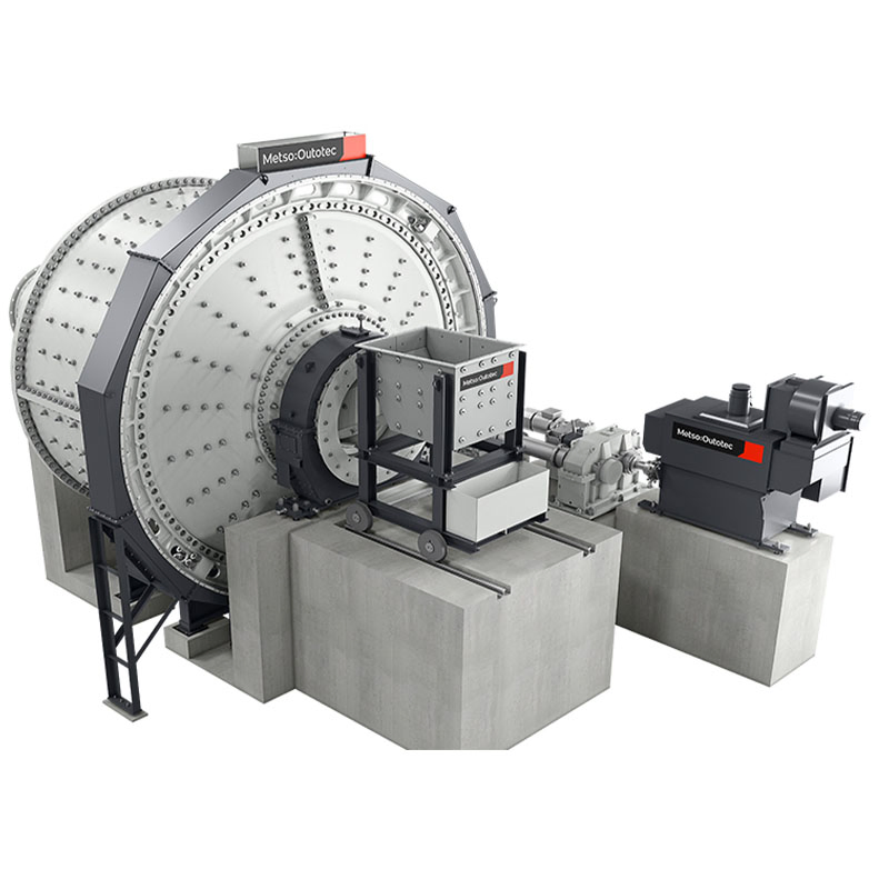 Sag Semi Autogenous Grinding Heavy Duty Mining Grinding Wear Resistant Ore Processing Large Capacity Semi Autogenous Mill