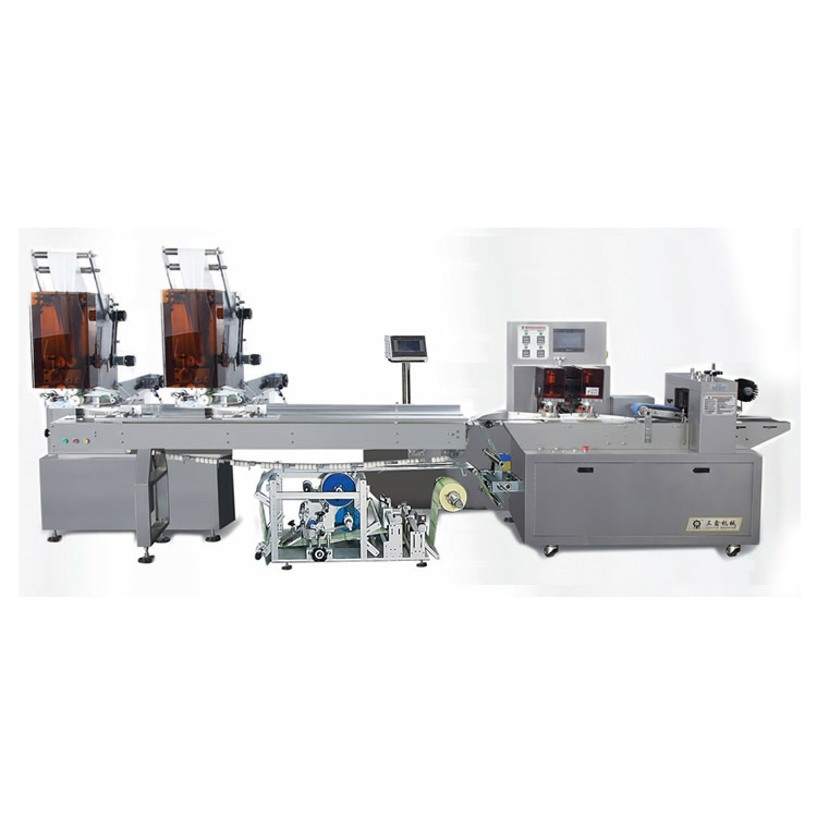 Einzel- und Mehrstück-1-30-Stück-Feuchttuchmaschine, Verpackungsmaschine für Reinigungsfeuchttücher
