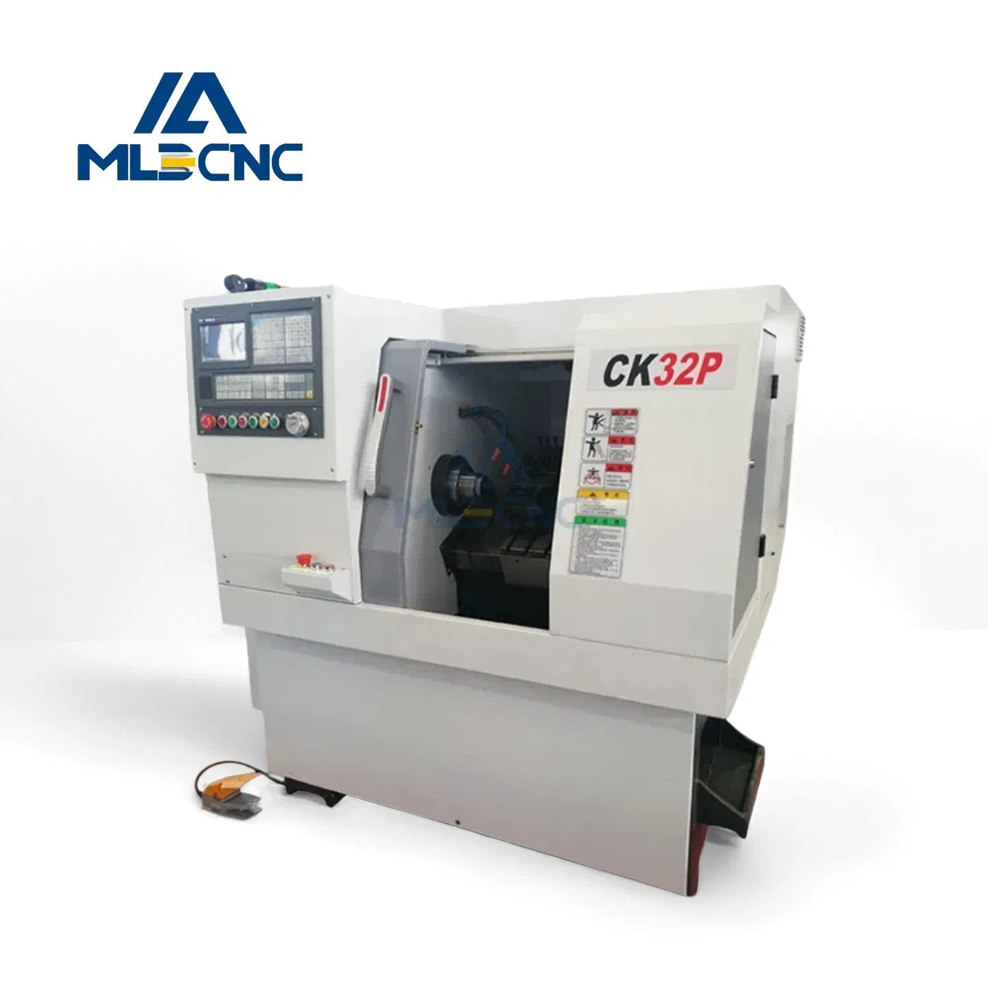 Kleine Schrägbett-CNC-Drehmaschine CK32P Präzisionsbearbeitung